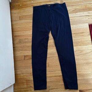 Talula Deep Blue Cotton Leggings